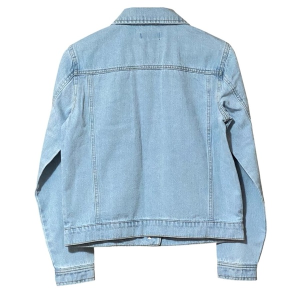 Buffalo David Bitton Classic Denim Jacket XS Light Indigo Versatile Timeless NWT - Picture 4 of 12